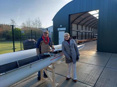 Pieter Teyler wordt schoongemaakt