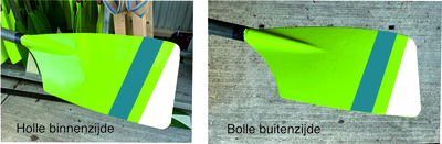 Nieuw ontwerp voor het riemblad